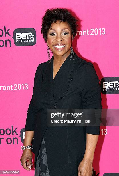 Gladys Knight attends BET Networks 2013 Los Angeles Upfront at Montage Beverly Hills on April 2, 2013 in Beverly Hills, California.