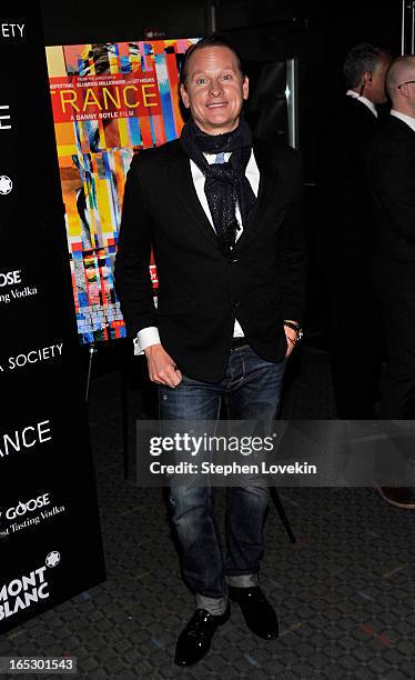 Carson Kressley attends the premiere of Fox Searchlight Pictures' "Trance" hosted by The Cinema Society & Montblanc at SVA Theater on April 2, 2013...