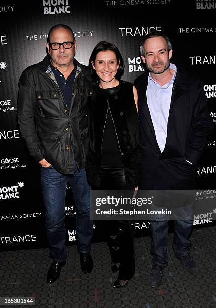 Reed Krakoff and Delphine Krakoff attend the premiere of Fox Searchlight Pictures' "Trance" hosted by The Cinema Society & Montblanc at SVA Theater...