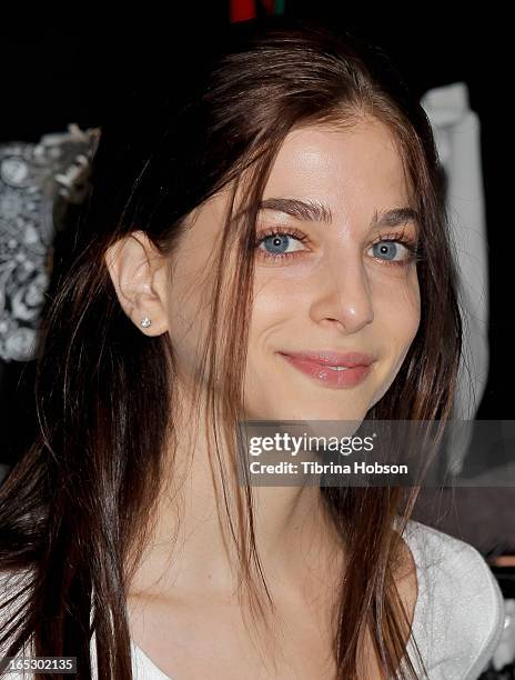 Allison Weissman attends the 'John Dies At The End' DVD/Blu-Ray release party at Dark Delicacies Bookstore on April 2, 2013 in Burbank, California.