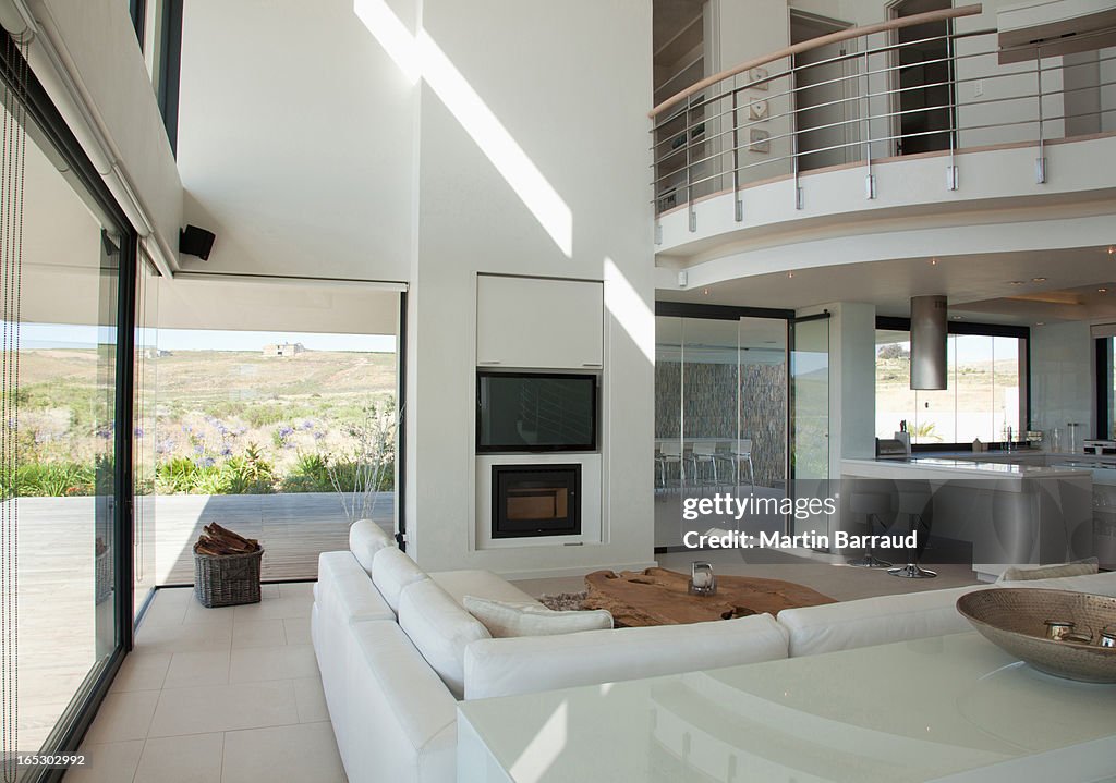 View of modern living room