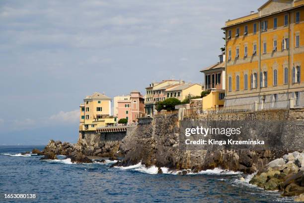 camogli - ligurian sea stock pictures, royalty-free photos & images