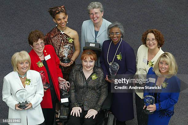Distinction women_AS01-05/29/02Seven leading women of Toronto will be honoured at The 22nd Annual YWCA of Greater Toronto "Women of Distinction...