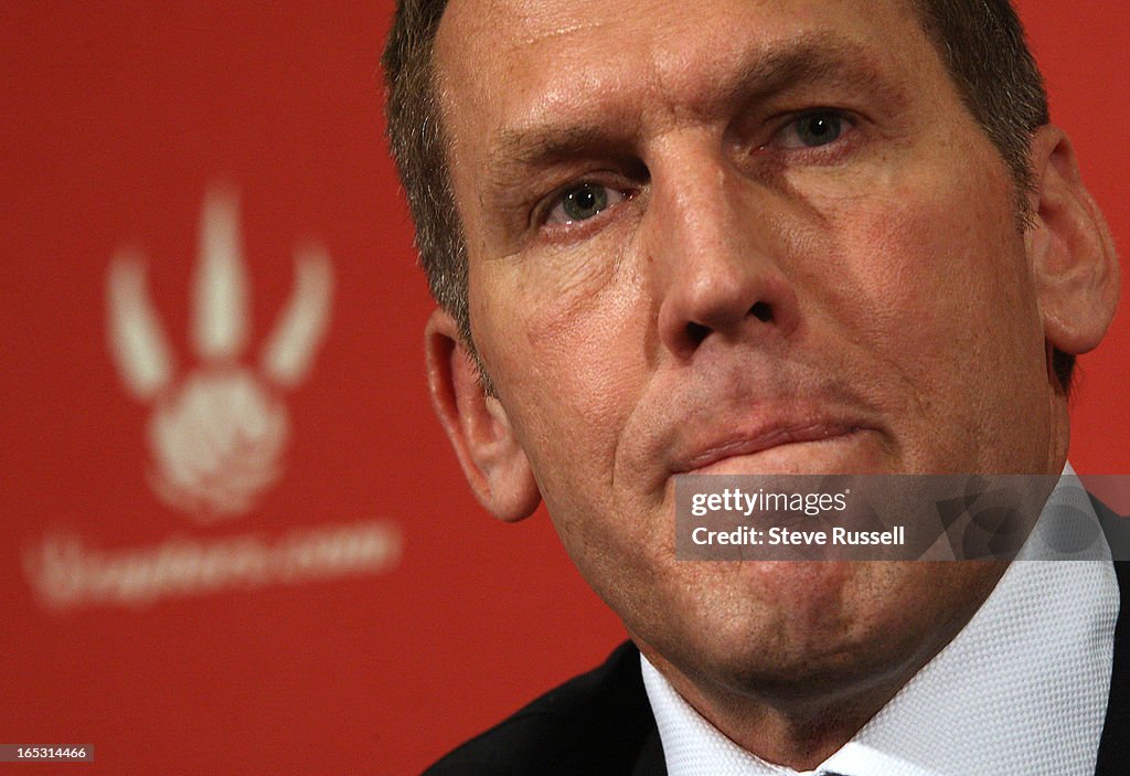 April 19, 2010 Brian Colangelo addresses the Toronto media and the questions that will have to be ad