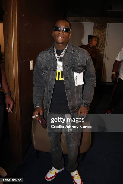 Ty Uzi attends Soulja Boy In Concert at Sony Hall on August 31, 2023  News Photo - Getty Images