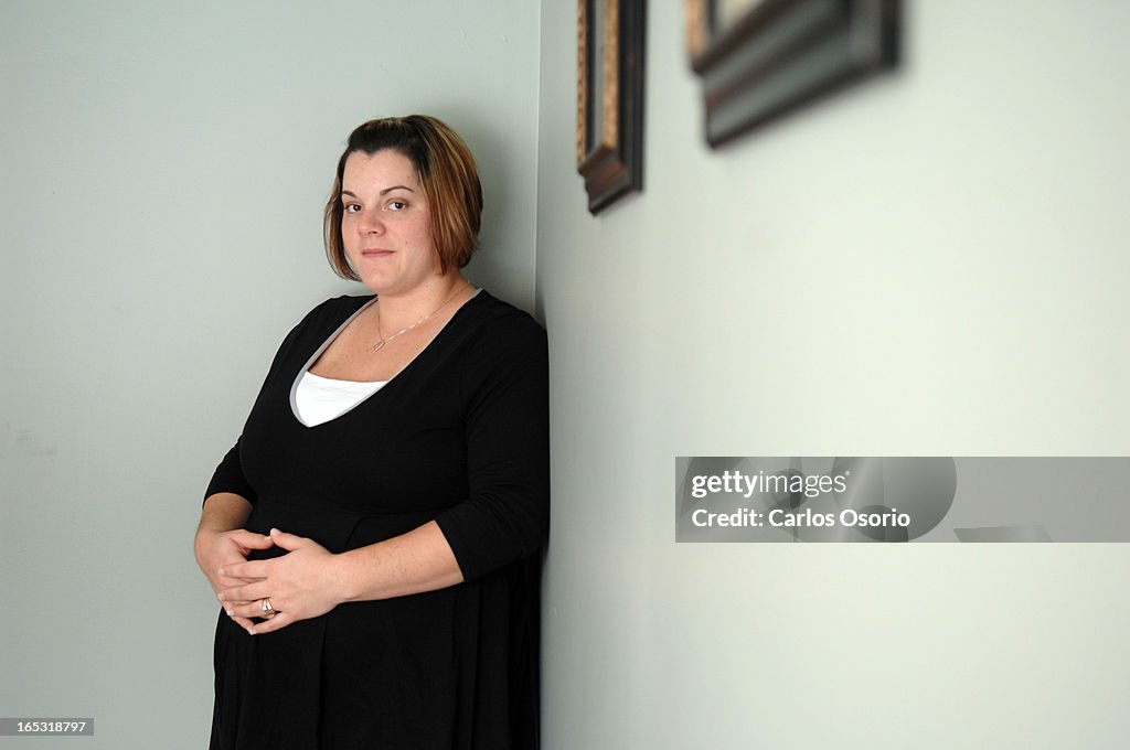 Isabel Palfero 11.24.2007.Isabel Palferro is 7 months pregnant -- and she has diabetes. She is doing