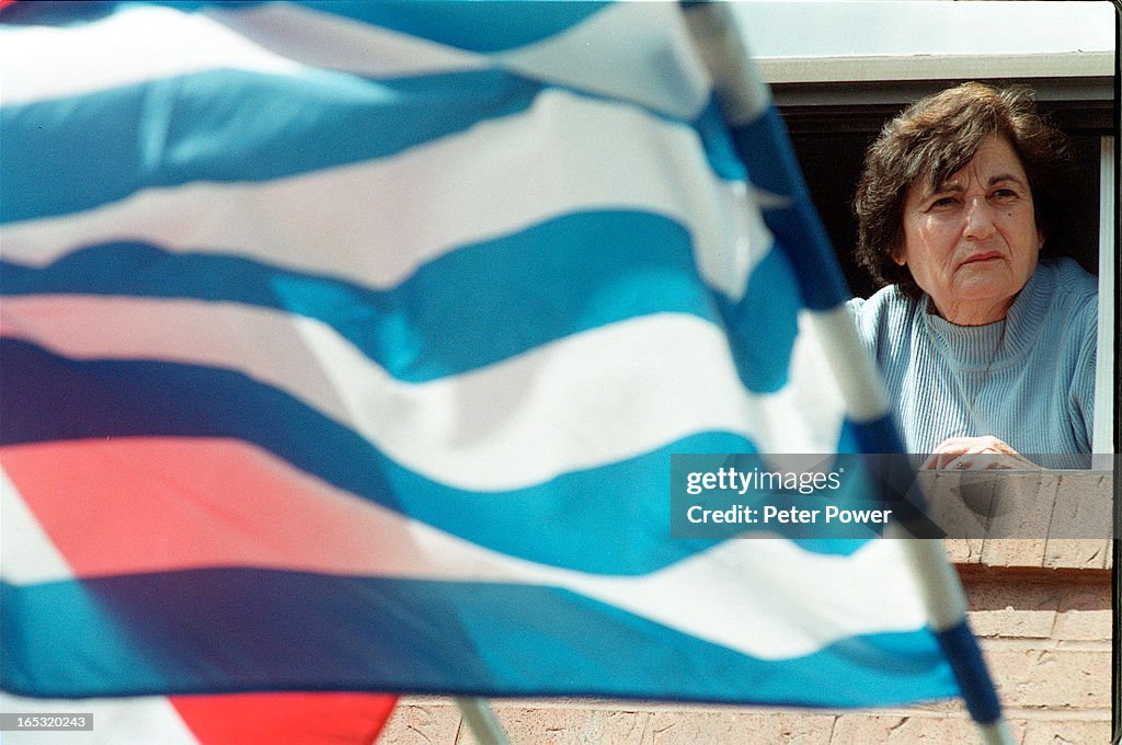 1. Mayor Mel Lastman meeting and marching with the mayor of Athens, Worship Dimitrios Avramopoulos. 