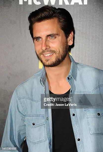 Scott Disick attends the McDonald's Premium McWrap launch party at Paramount Studios on March 28, 2013 in Hollywood, California.