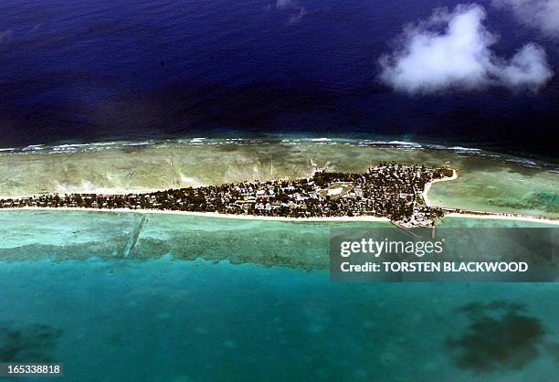 Vacant land is at a premium on Tarawa atoll, capital of the vast archipelago nation of Kiribati 11 September 2001, which has offered to accept some...