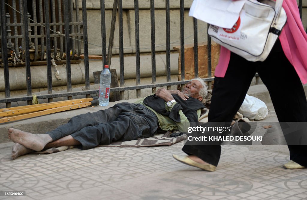 EGYPT-ECONOMY-IMF-DEMO