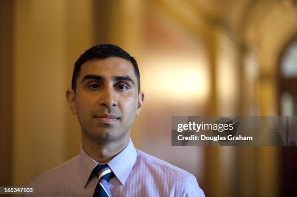 Faiz Rajpar Faiz Shakir, new digital media adviser for Harry Reid poses for a ...