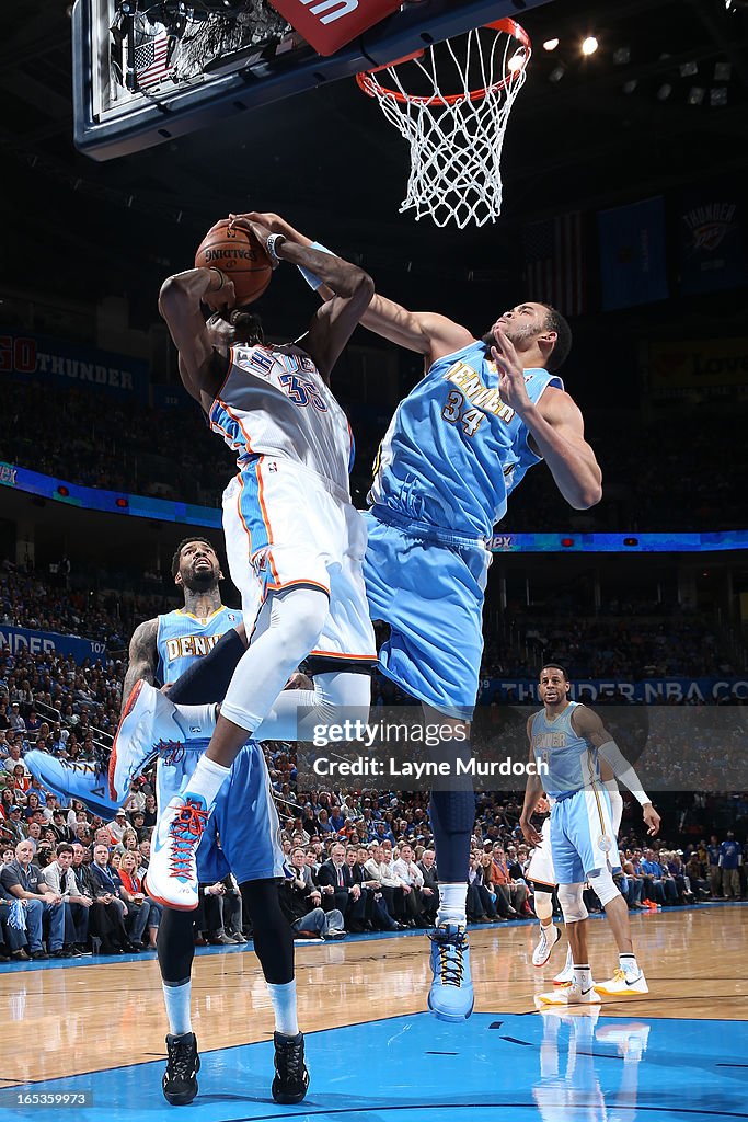 Denver Nuggets v Oklahoma City Thunder