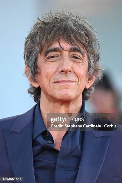 Sergio Rubini attends a red carpet for the movie "Felicità" at the 80th Venice International Film Festival on September 01, 2023 in Venice, Italy.