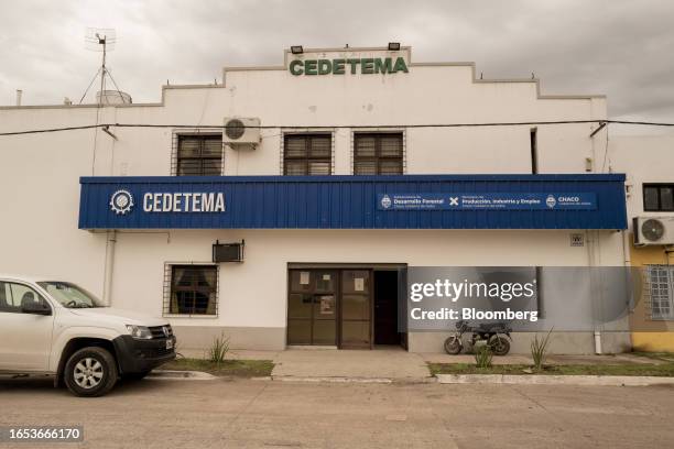 The Center for Technological Woodworking Development in Machagai, Chaco province, Argentina, on Wednesday, Sept. 6, 2023. The majority state-owned...