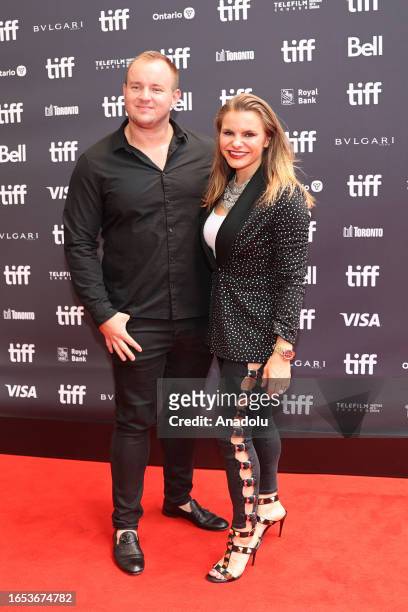 Michelle Romanow attends the "Dumb Money' premiere during the 2023 Toronto International Film Festival at Roy Thomson Hall in Toronto, Ontario,...