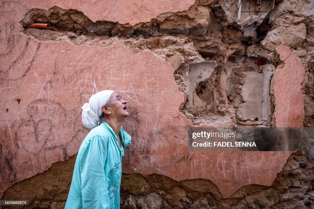 TOPSHOT-MOROCCO-QUAKE