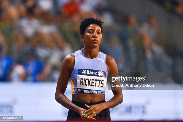 Shanieka RICKETTS of Jamaica during the Meeting of Brussels at King Baudouin Stadium on September 8, 2023 in Brussels, Belgium.