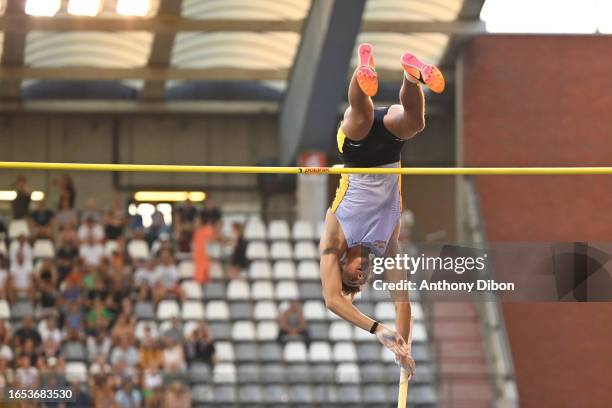 Mondo DUPLANTIS of Sweden during the Meeting of Brussels at King Baudouin Stadium on September 8, 2023 in Brussels, Belgium.