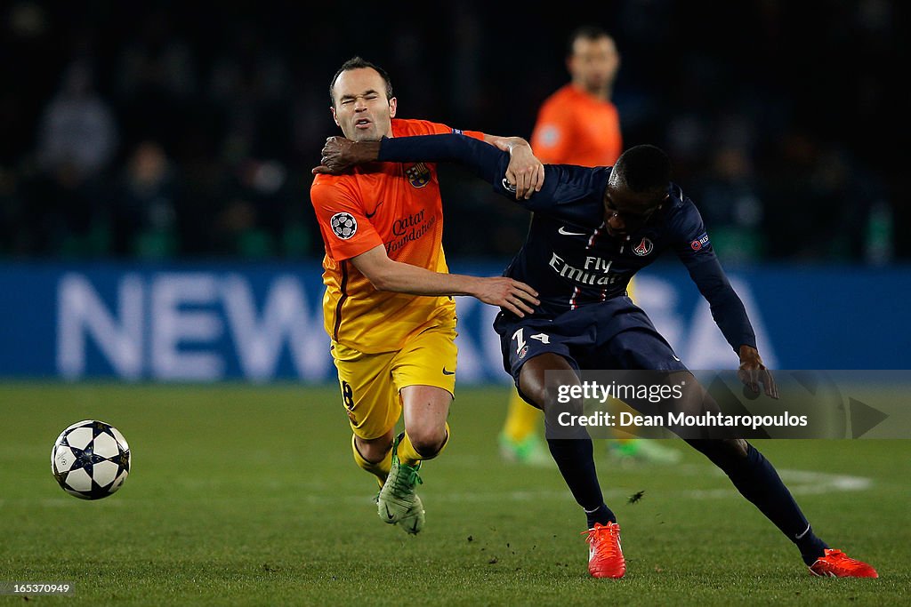 Paris St Germain v Barcelona - UEFA Champions League Quarter Final