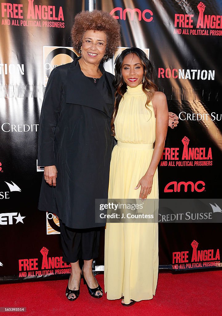 "Free Angela and All Political Prisoners" New York Premiere