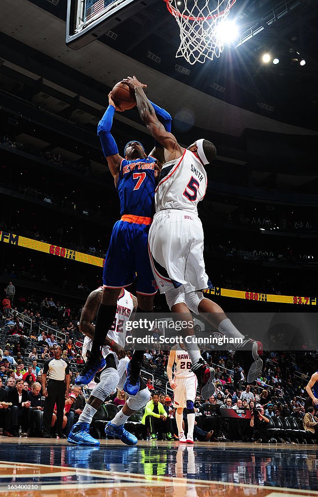 New York Knicks v Atlanta Hawks