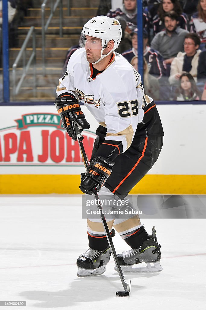 Anaheim Ducks v Columbus Blue Jackets