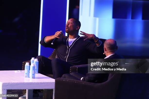 Will Smith Speaks during the Mexico Siglo XX1 'Lo Haces Tu' event at Auditorio Nacional on September 1, 2023 in Mexico City, Mexico.