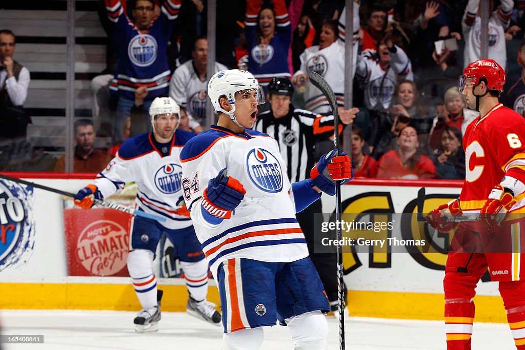 Edmonton Oilers v Calgary Flames