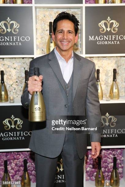 Bob Manfredonia CEO Magnifico Giornata attends the launch party for Magnifico Giornata at Brasserie Beaumarchais on April 3, 2013 in New York City.