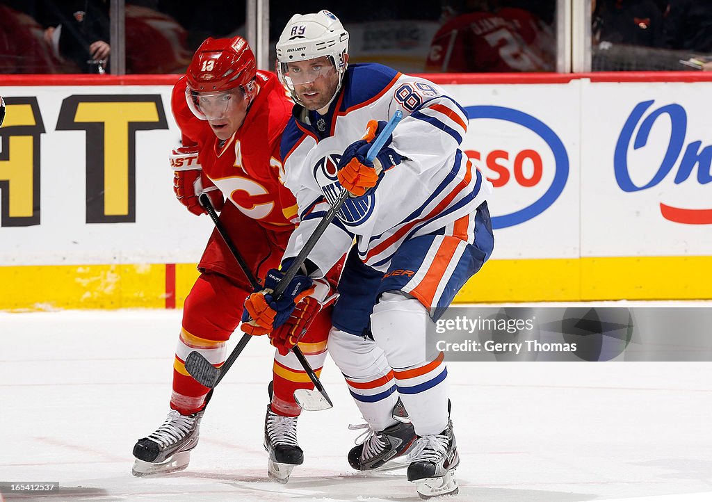 Edmonton Oilers v Calgary Flames