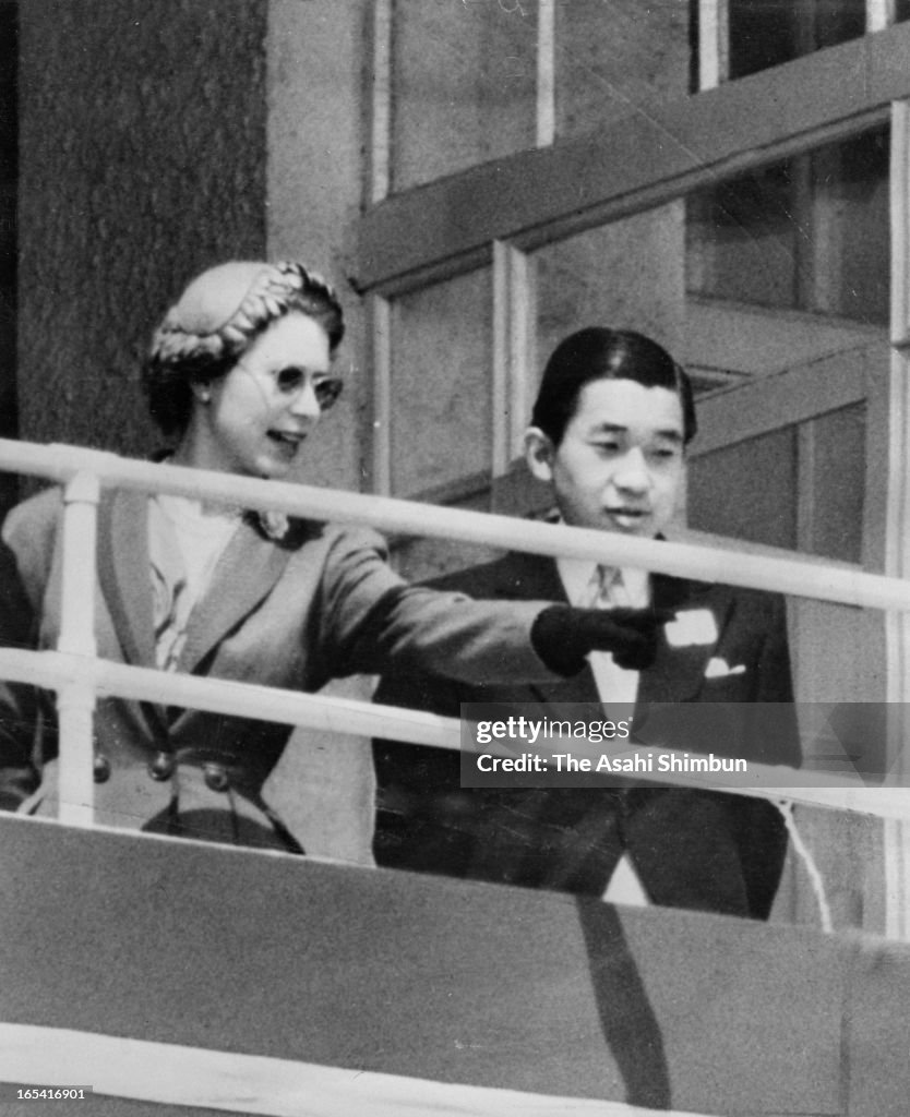 Crown Prince Akihito Makes Trip To Attend Queen Elizabeth II Coronation