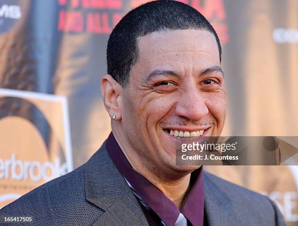 Kid Capri attends the "Free Angela and All Political Prisoners" New York Premiere at The Schomburg Center for Research in Black Culture on April 3,...