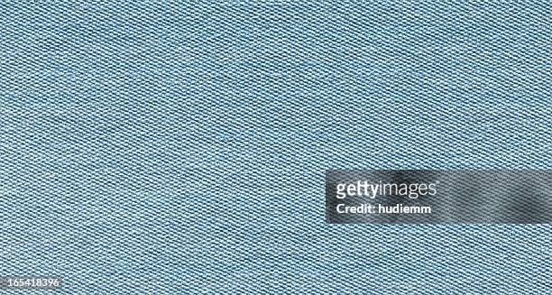 jeans denim textur - blue fabric texture stock-fotos und bilder