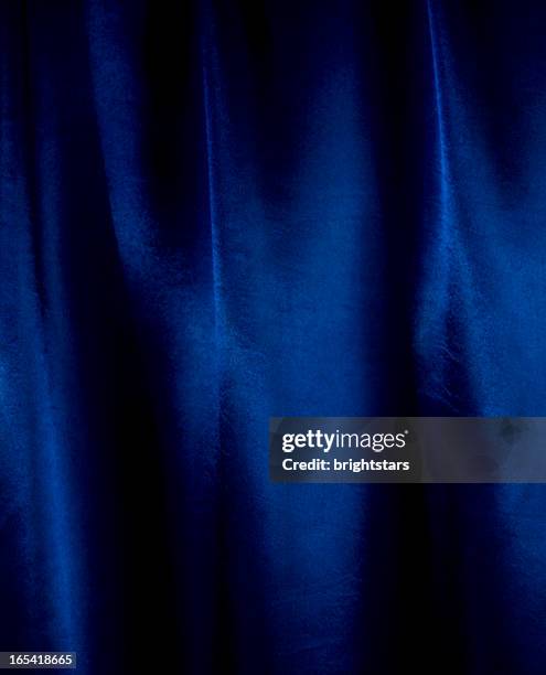 blue satin - satin stock pictures, royalty-free photos & images