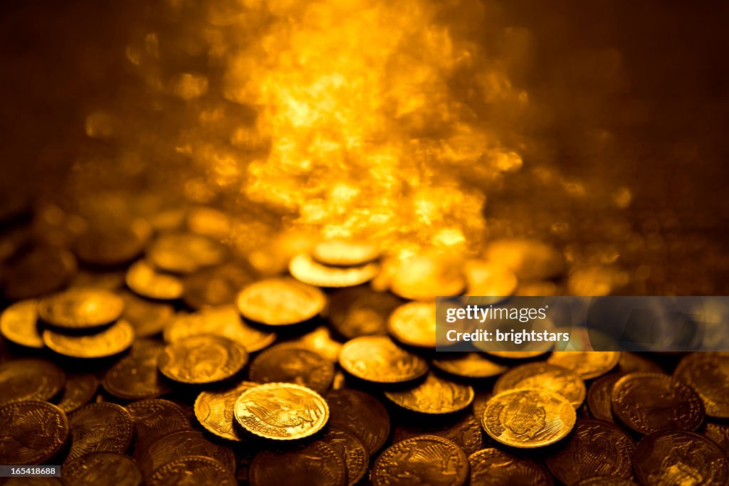 Gold coins