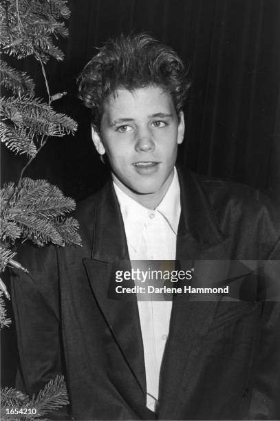 American actor Corey Haim attends the ninth annual Youth In Film Awards at the Hollywood Palladium, Hollywood, California, December 5, 1987.