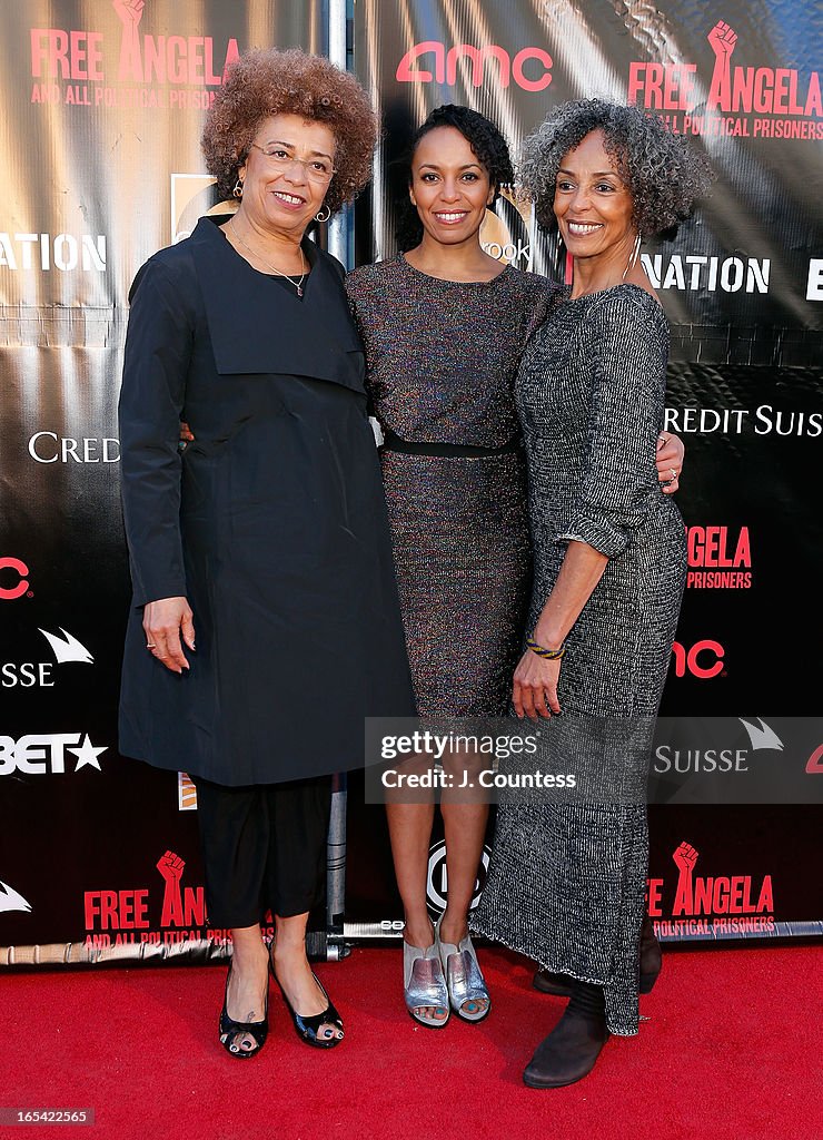 "Free Angela and All Political Prisoners" New York Premiere