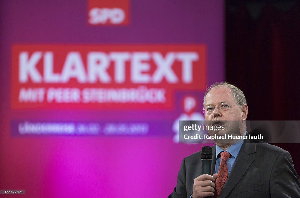 Peer Steinbrueck Visits Berlin Enterprises