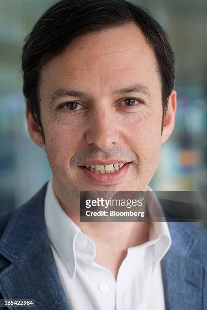 Ken Johnstone, chief executive officer of INQ Mobile Ltd., poses for a photograph in London, U.K., on Thursday, April 4, 2013. Facebook Inc. Has...