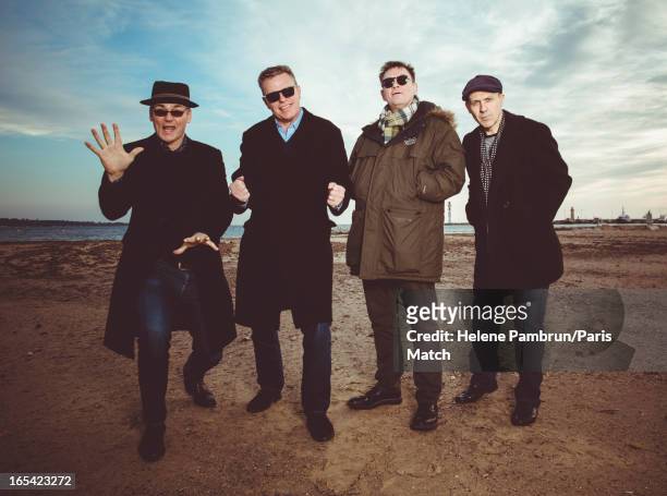 Pop band Madness are photographed for Paris Match on January 26, 2013 in Cannes, France.