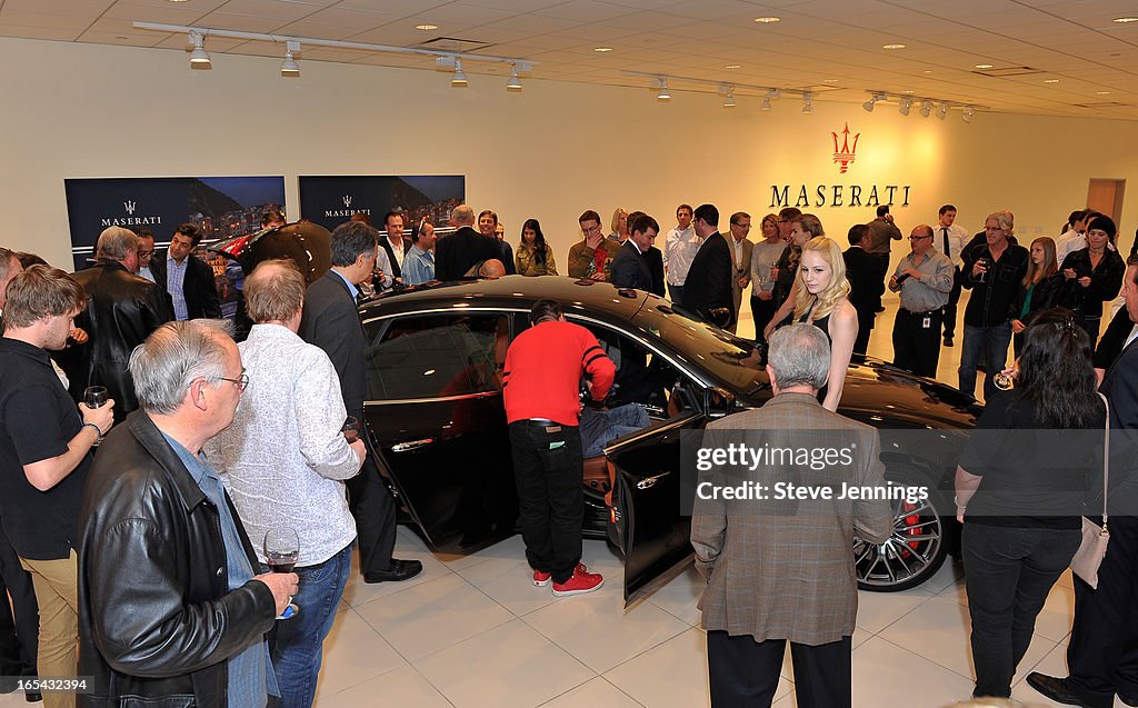 Maserati Silicon Valley New Quattroporte Unveiling