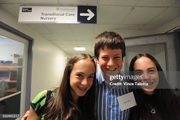 Amanda , Samantha & Jake Wolfe all 13 years old in Womens College Hospital. On behalf of Sunnybrook Foundation, we invite you to celebrate an...