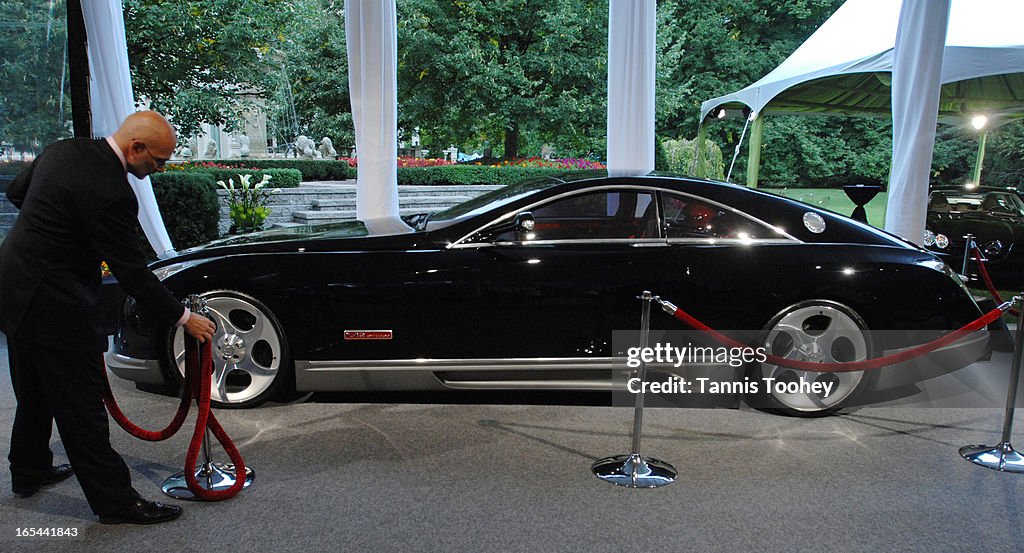 Maybach Exelero-September 14, 2006-detail shots of the Maybach Exelero, concept car on display at a 