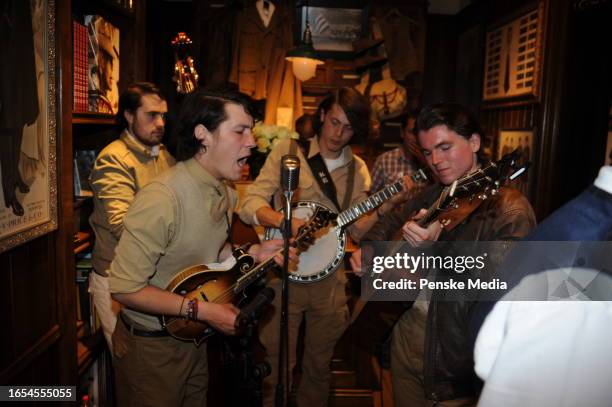 Men's Spring/Summer 2014 London Fashion Week Ralph Lauren Party Mount Street