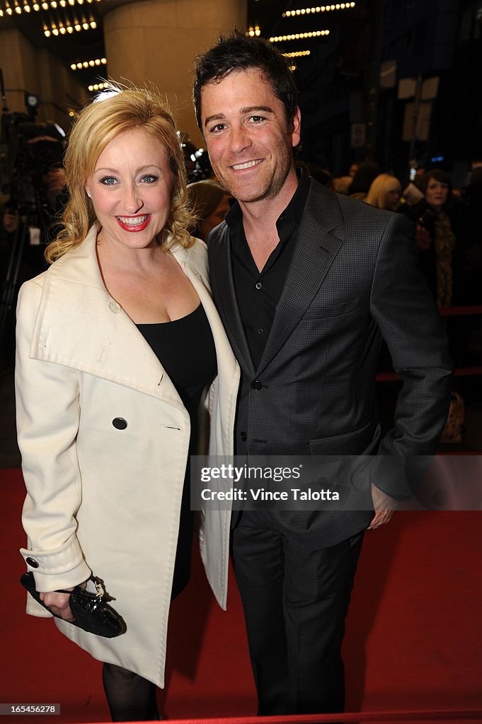 Yannick Bisson actor from Murdoch Mysteries and wife Chantal Craig