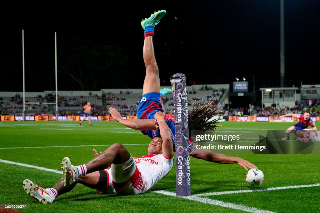 NRL Rd 27 - Dragons v Knights