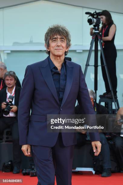 Italian actor Sergio Rubini at the 80 Venice International Film Festival 2023. Red Carpet Felicità. Venice , September 1st, 2023
