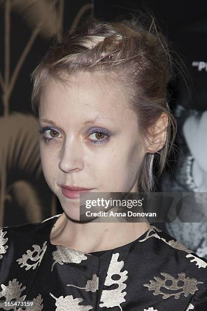 Actress/model Antonia Campbell-Hughes attends "Lotus Eaters" New York Premiere at No. 8 on April 3, 2013 in New York City.