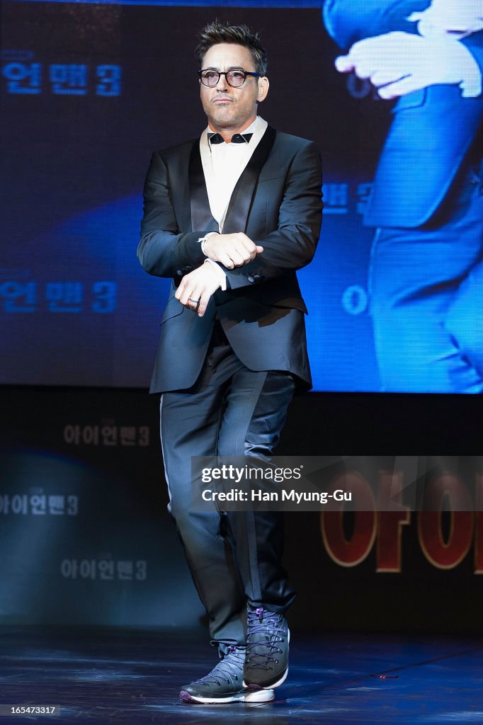 'Iron Man 3' South Korea Premiere