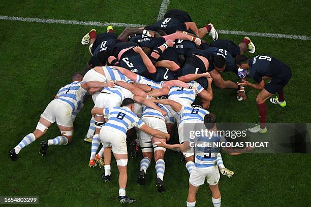 Scrum Form Rugby 7,078 England Rugby Scrum Photos & High Res Pictures - Getty Images